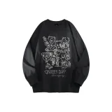 Чёрный [Манжета без рисунка, стиль позиционирования]