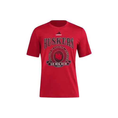 Adidas Red Мужская T-рубашка