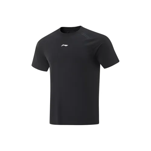 LINING Fitness Series Мужская Черная Футболка