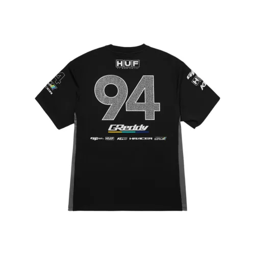 HUF GREDDY Collaboration Черная Унисекс Футболка