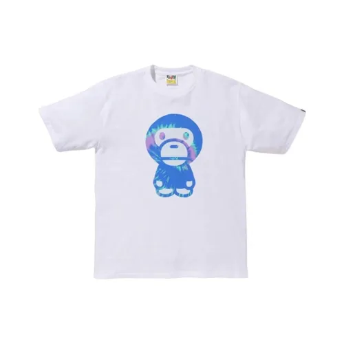 A BATHING APE T-Shirt Унисекс Белый