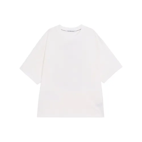 Calvin Klein T-Shirt Мужской Moon White