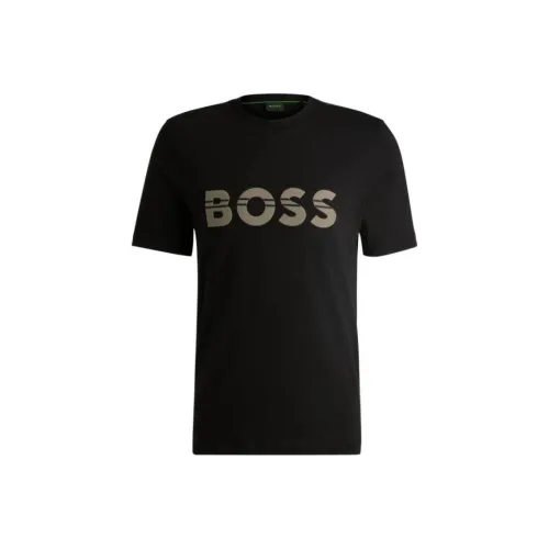 Hugo Boss Мужские Черные Рубашки