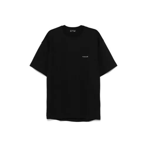 Mugler Черные Мужские T-Рубашки