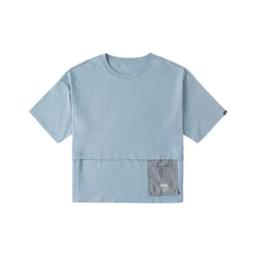 VANS TEE SS T-Shirt Унисекс Синий