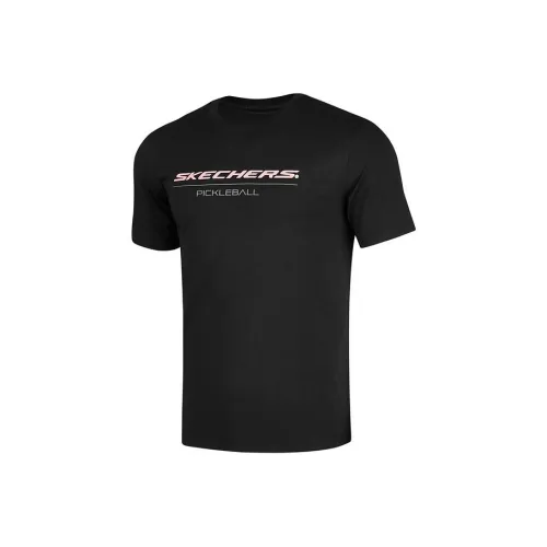 Skechers T-Shirt Унисекс Угольный Черный