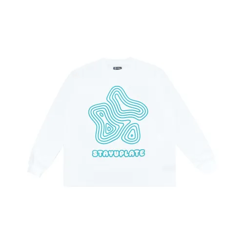 STAY UP LATE T-Shirt Унисекс Белый