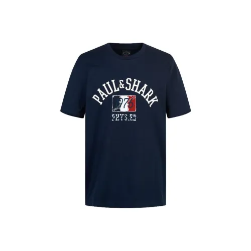 Paul Shark Yachting T-Shirt Мужская Темно-Синяя
