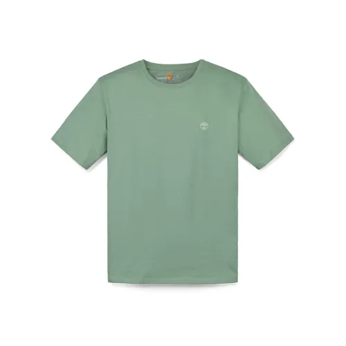 Timberland T-Shirt Мужской Зеленый Bay