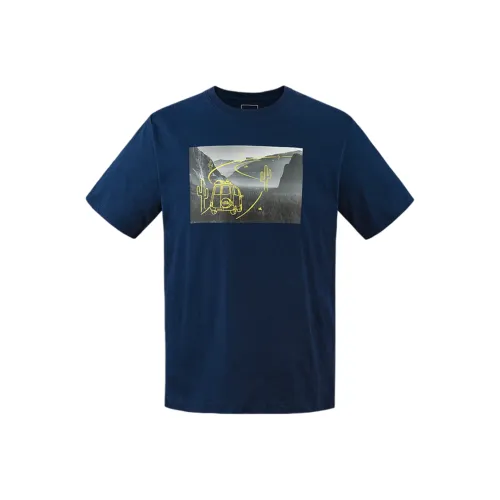 THE NORTH FACE T-Shirt Мужской SUMMIT Blue