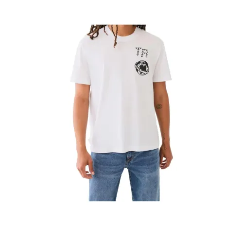 TRUE RELIGION T Рубашка Мужская Белая