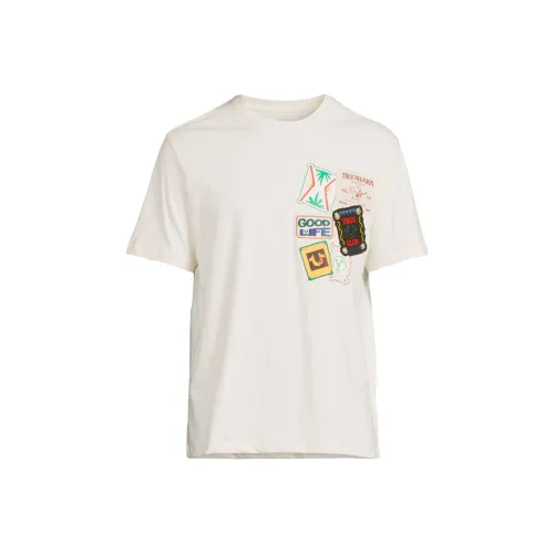TRUE RELIGION T Рубашка Мужская Белая
