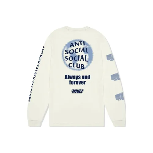 ANTI SOCIAL SOCIAL CLUB Kasina Collaboration Коллаборация Белая Унисекс Рубашка T