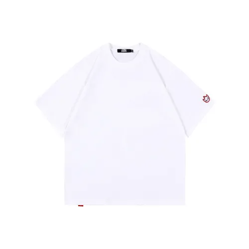 GXXX Круглый вырез Короткий рукав T-рубашки Унисекс