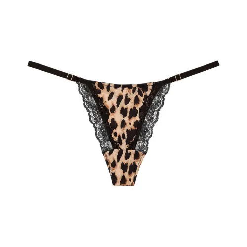 Victoria's Secret 1 упаковка леопардовый принт женский стринг
