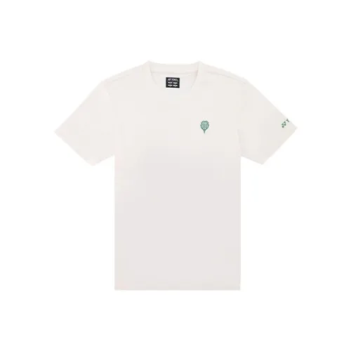 YONEX Экрю Мужская T-рубашка