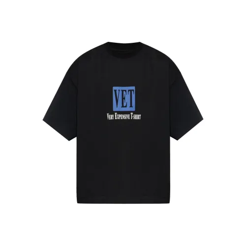 Vetements Черные Мужские T-Рубашки