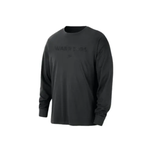 nike Длинный рукав Т-рубашка Т-рубашка Мужская Черная