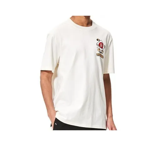 Ed Hardy SS24 T Рубашка Мужская Айвори Белая