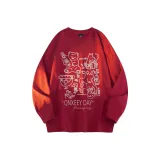 Красный [Простая манжета]