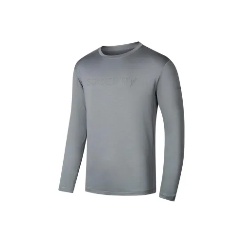 Saucony CNY T Рубашка Мужская Лесной мшистый Серый