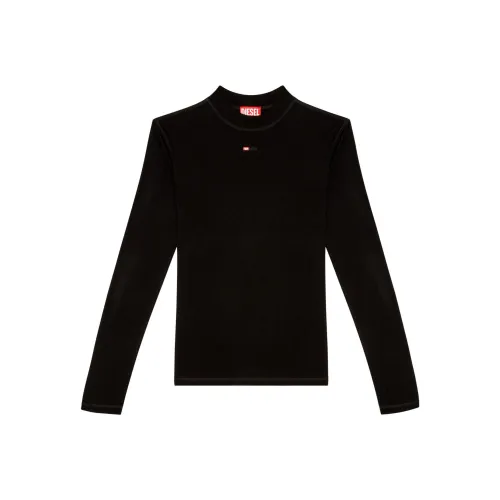 DIESEL Черная унисекс футболка