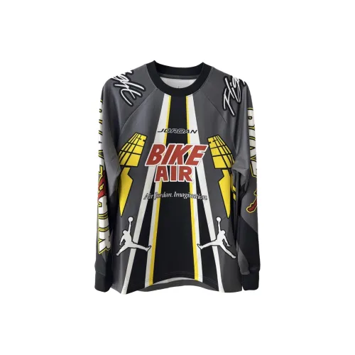 Джордан x Nigel Sylvester SS25 T-Shirt Азиатская версия унисекс серый