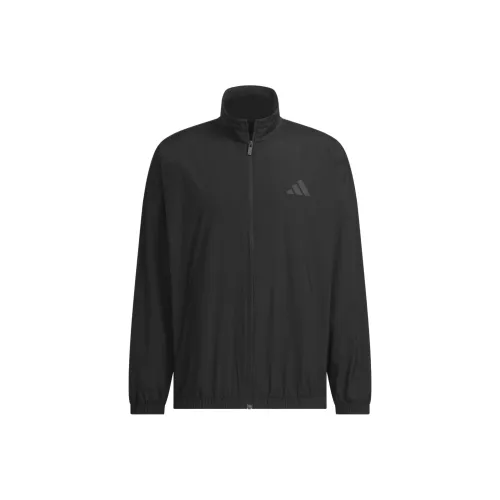 Adidas Lounge Ткани вязаные Sportswear Куртка Мужская Черная