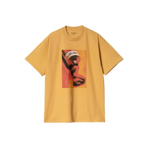 Carhartt WIP S S Tube T Рубашка T Рубашка Мужская Желтая