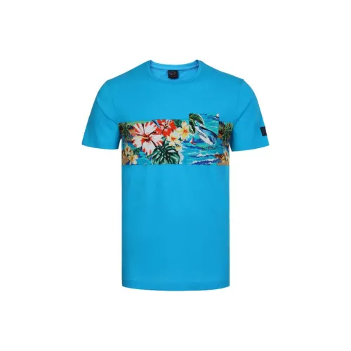 Paul Shark Yachting T-Shirt Мужской Синий