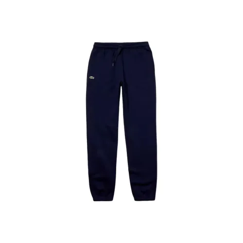 Вязаные тренировочные брюки LACOSTE Collaboration Мужские Морской синий