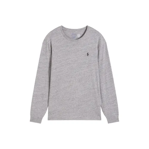 Polo Ralph Lauren FW24 T Рубашка Мужская Серого цвета