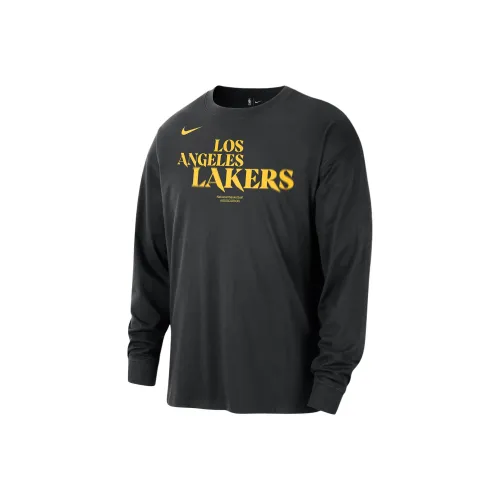 Nike x NBA Courtside Los Angeles Lakers T-Shirt Мужской Черный