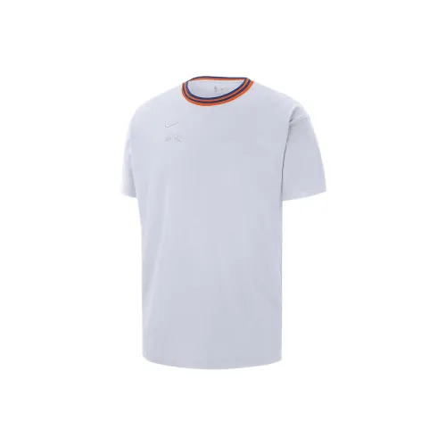 Nike x NBA Max90 New York Knicks FW24 Courtside Городской EDITION Премиум T-Shirt Мужской Белый