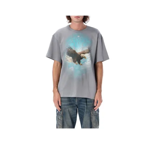 Misbhv Серый Мужской T-Рубашки