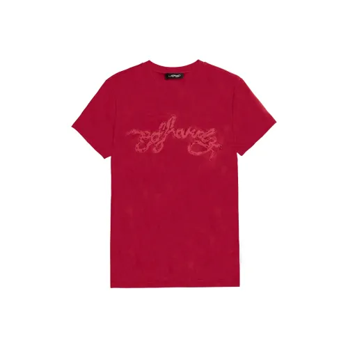 Ed Hardy Красный Мужской T-Рубашки