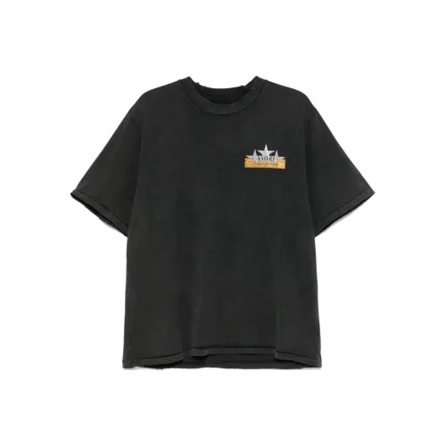 AMIRI Мужские черные футболки