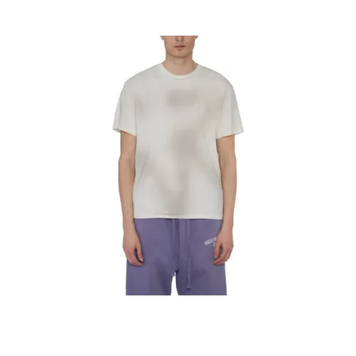 GUESS Серый Белый Мужские T-Рубашки