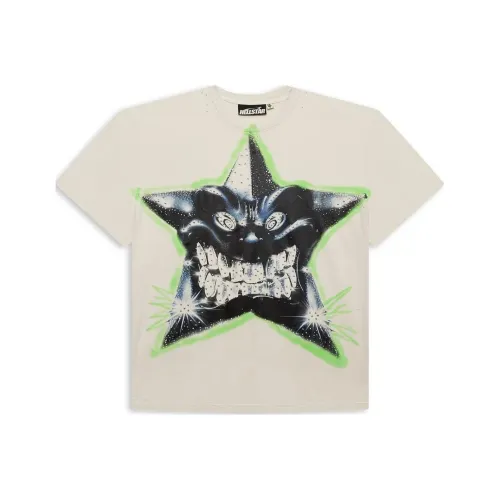 Hellstar Белая Мужская T-Рубашка