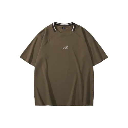 A3G4 Темный хаки Унисекс T Рубашки