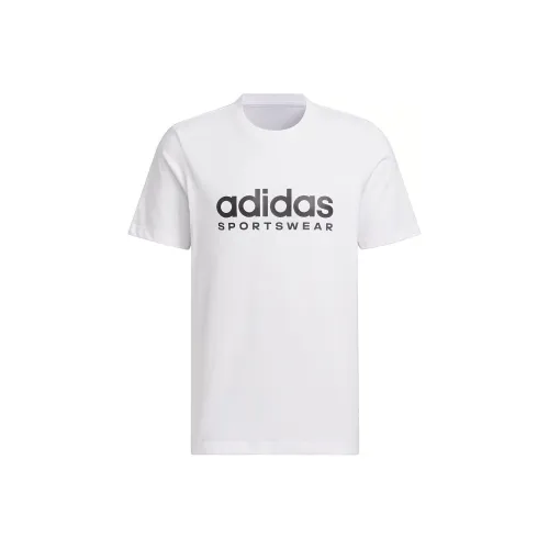 Adidas Белая Унисекс Футболка