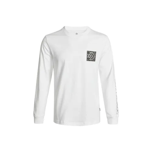 Конверс Белая Мужская Футболка