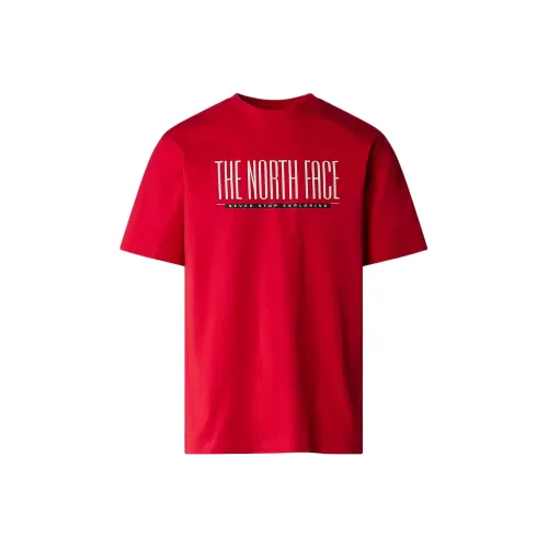 THE NORTH FACE TNF EST 1966 T Рубашка Мужская Красная