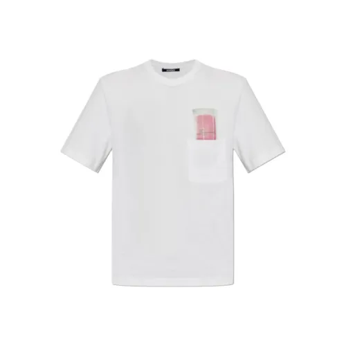 Jacquemus Белая Мужская T-Рубашка