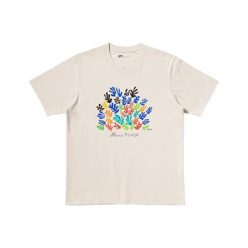 UNIQLO x · HENRI MATISSE Henri Matisse Collaboration SS25 T-Shirt Unisex Light Beige