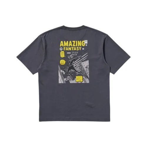 UNIQLO x MANWEI LIANMINGKUAN SS25 T-Shirt Унисекс Темно-серый