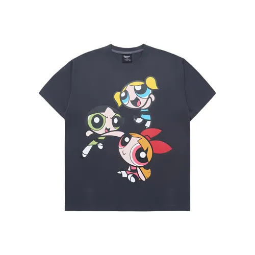 Acme De La Vie ADLV x FEITIANXIAONVJING LIANMINGKUAN Flying Девушка Police Co Бренд Series T Рубашка Унисекс Черный