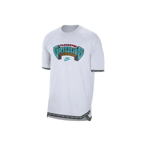Nike Memphis Grizzlies T-Shirt Мужская Белая Зеленая