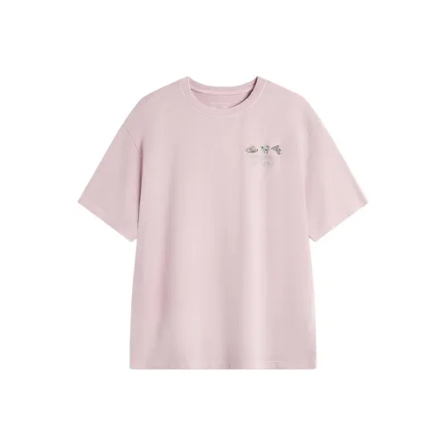 Подкладка Sports Fashion Collection Короткий рукав T-рубашки Мужской Светлый румяно-розовый