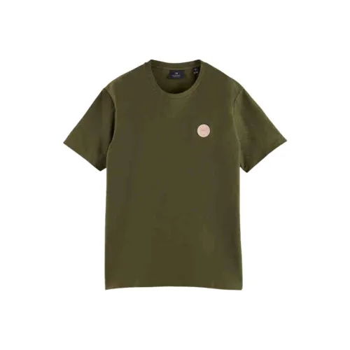 Scotch Soda T-Shirt Мужская Армейский Зеленый